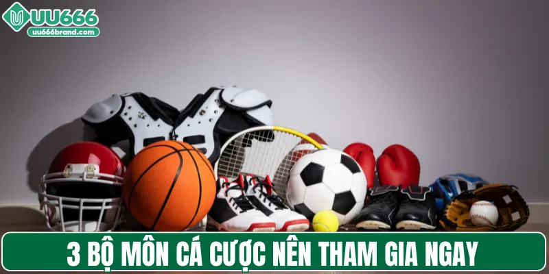 3 bộ môn cá cược nên tham gia ngay