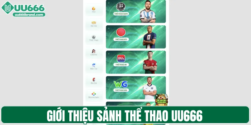 Giới thiệu sảnh thể thao UU666