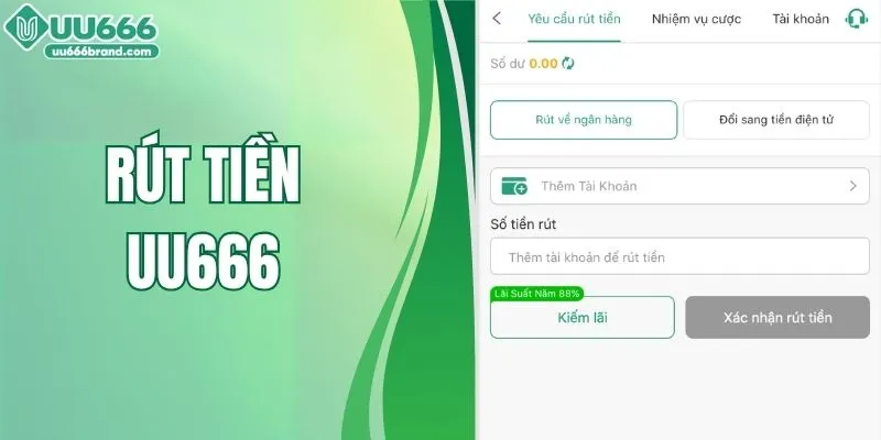 Rút Tiền UU666 Nhanh Chóng - Hướng Dẫn Thực Hiện Từ A-Z
