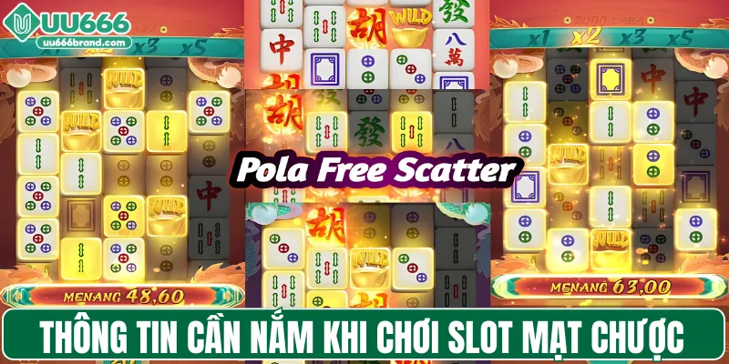 Thông tin cần nắm khi chơi slot mạt chược